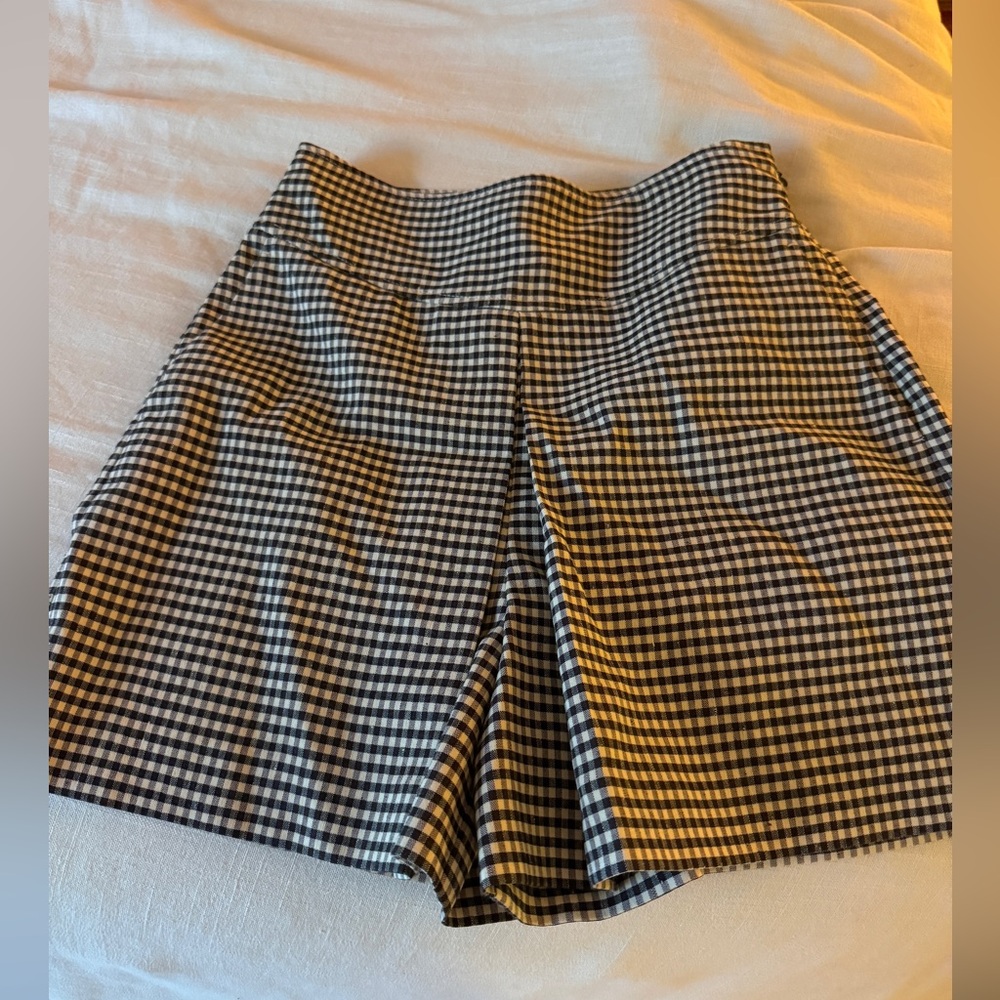 Rebecca Taylor gingham shorts